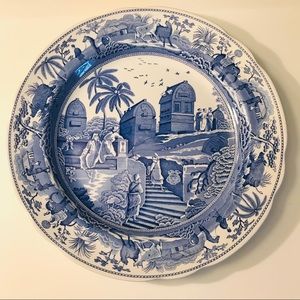 Dinner plate BLUE ROOM collection by SPODE